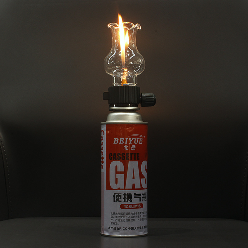 Outdoor Camping Heater For Tent - Kaartkachel Gasfleskop Aansteker Creatieve gaslampkop Outdoor