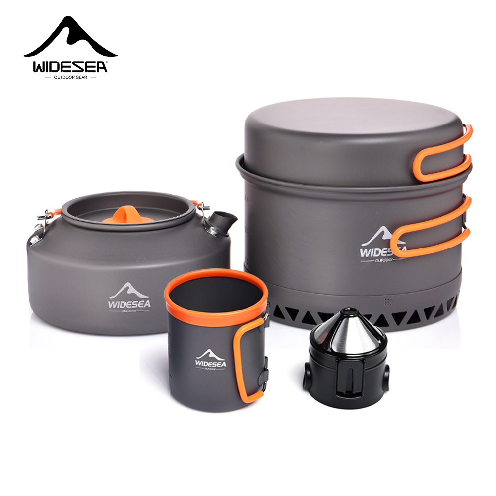 Camp Utensil Set - Campingservies Outdoor pannenset Potten Toeristische ketel