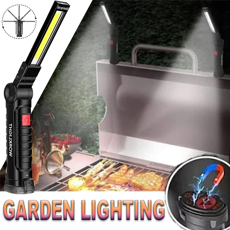 Outdoor Camping Adventure Lamp - Draagbare LED-zaklamp met magnetische haak Outdoor