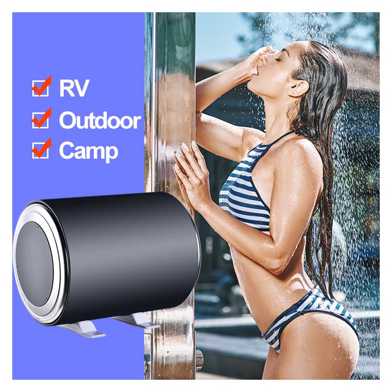 Outdoor Camping Hot Water Heater - Waterverwarmer, klein en draagbaar, warmwaterboiler, 12V
