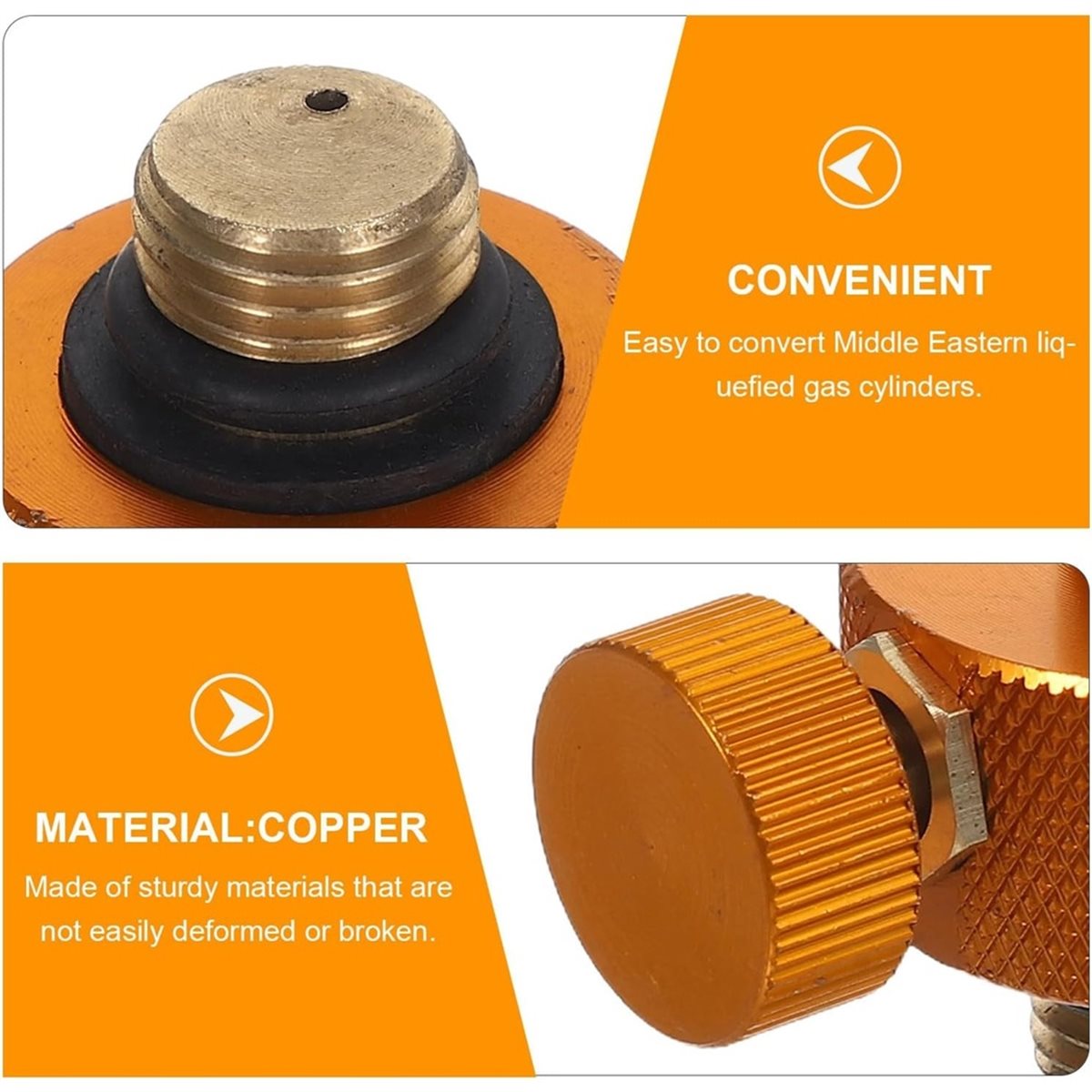 Outdoor Und Camping Messe - Camping gasfornuisadapter met snelkoppeling, gasflesadapter van
