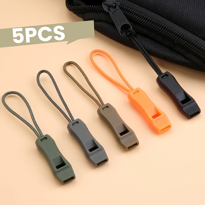 Camp Utensil Set - 5-pack draagbare mini-fluitjesset met riem en