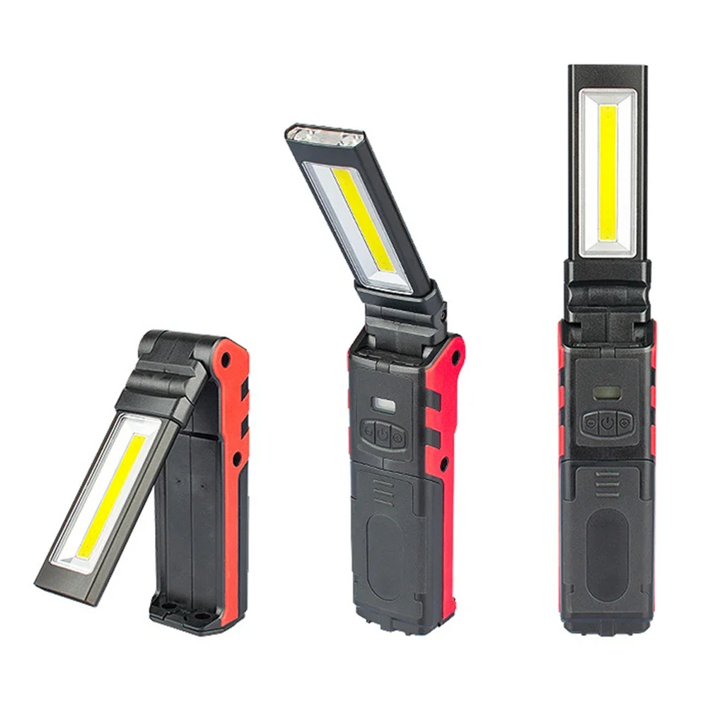 Outdoor Camping Adventure Lamp - Dimbare COB LED-werklamp USB-oplaadbare zaklamp met