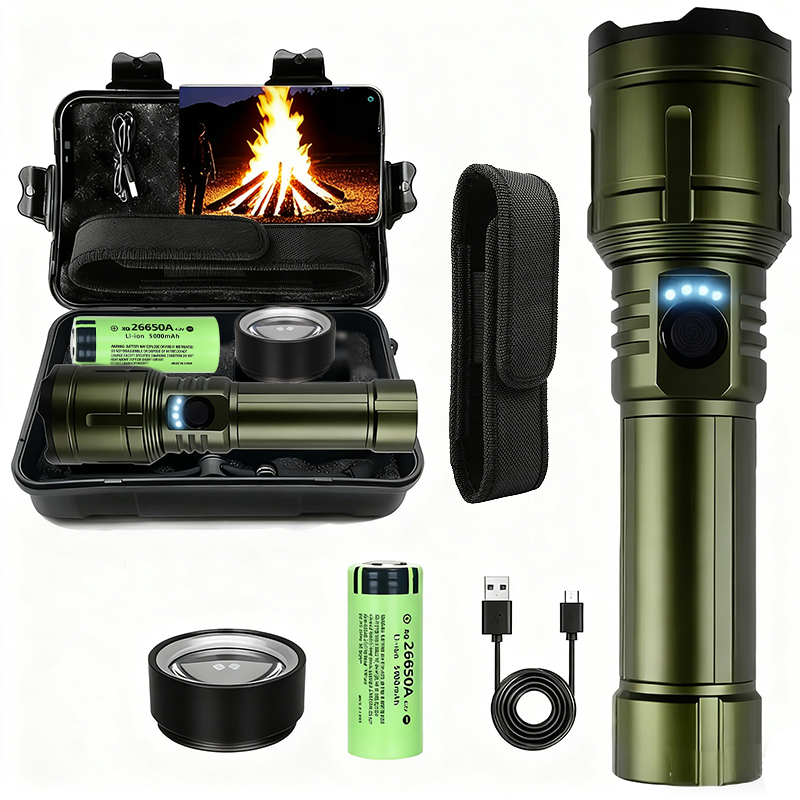 Outdoor Camping Adventure Lamp - Ultra krachtige zaklamp Concentraterende ontsteking Zaklamp