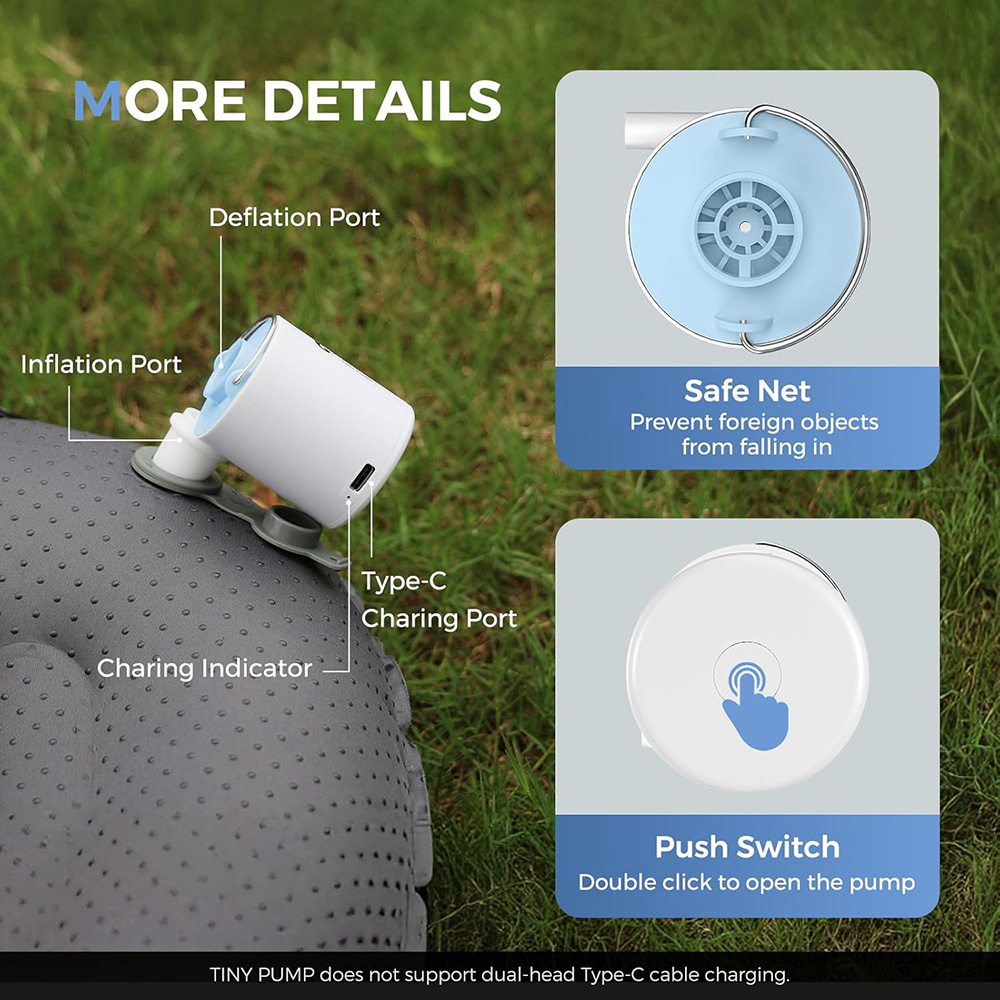 FLEXTAIL draagbare luchtpomp,  - Outdoor Camping Sleeping Bag recensie en prijs