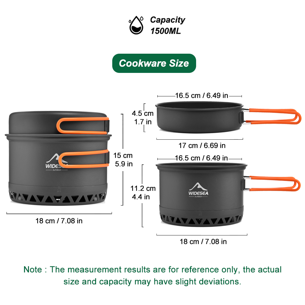 Campingservies Outdoor pannens - Camp Utensil Set recensie en prijs