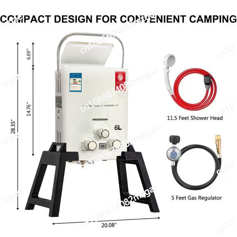 Nieuwe Tankless Boiler Outdoor - Outdoor Camping Hot Water Heater recensie en prijs