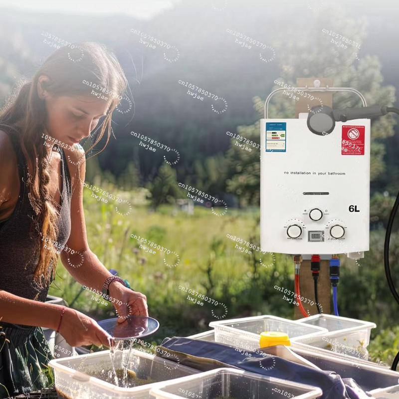 Nieuwe tankloze waterverwarmer - Outdoor Camping Hot Water Heater recensie en prijs