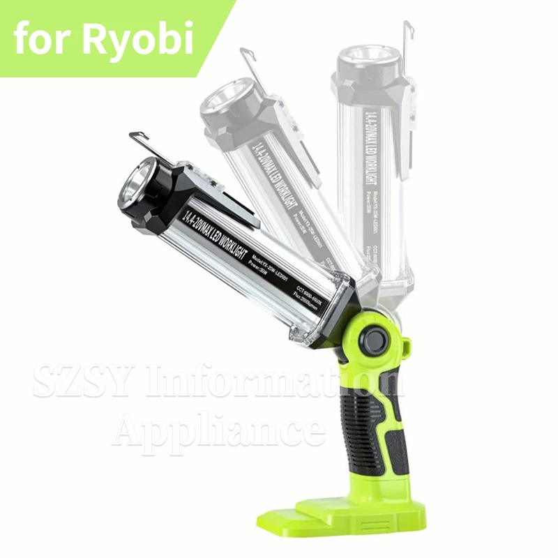LED-werklamp voor Ryobi ONE+ 1 - Outdoor Camping Adventure Lamp recensie en prijs