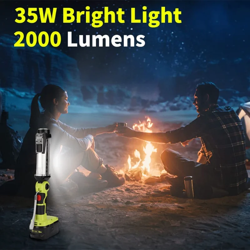 LED-werklamp voor Ryobi ONE+ 1 - Outdoor Camping Adventure Lamp recensie en prijs