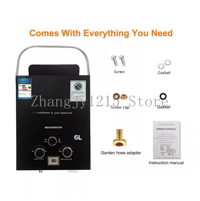 Propaan LPG Gas Tankless Boile - Outdoor Camping Hot Water Heater recensie en prijs