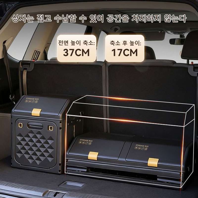Geüpgradede schuine auto-koffe - Outdoor Camping Folding Storage Box recensie en prijs