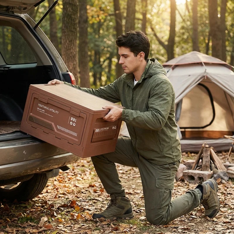 Opbergbox voor buiten, opvouwb - Outdoor Camping Folding Storage Box recensie en prijs