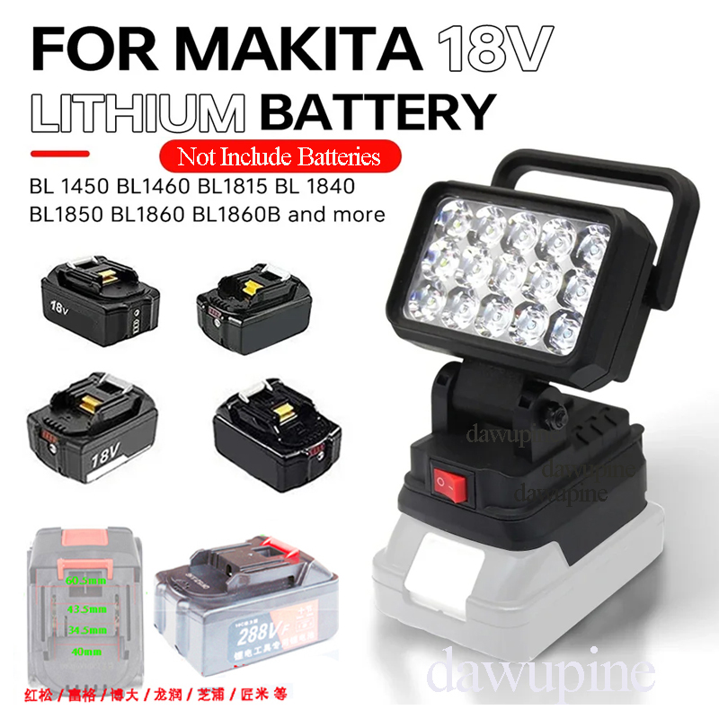 Voor Makita 18V Li-Ion Batteri - Outdoor Camping Adventure Lamp recensie en prijs