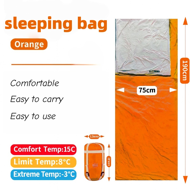 Kampeerbenodigdheden Ultralich - Outdoor Camping Sleeping Bag recensie en prijs
