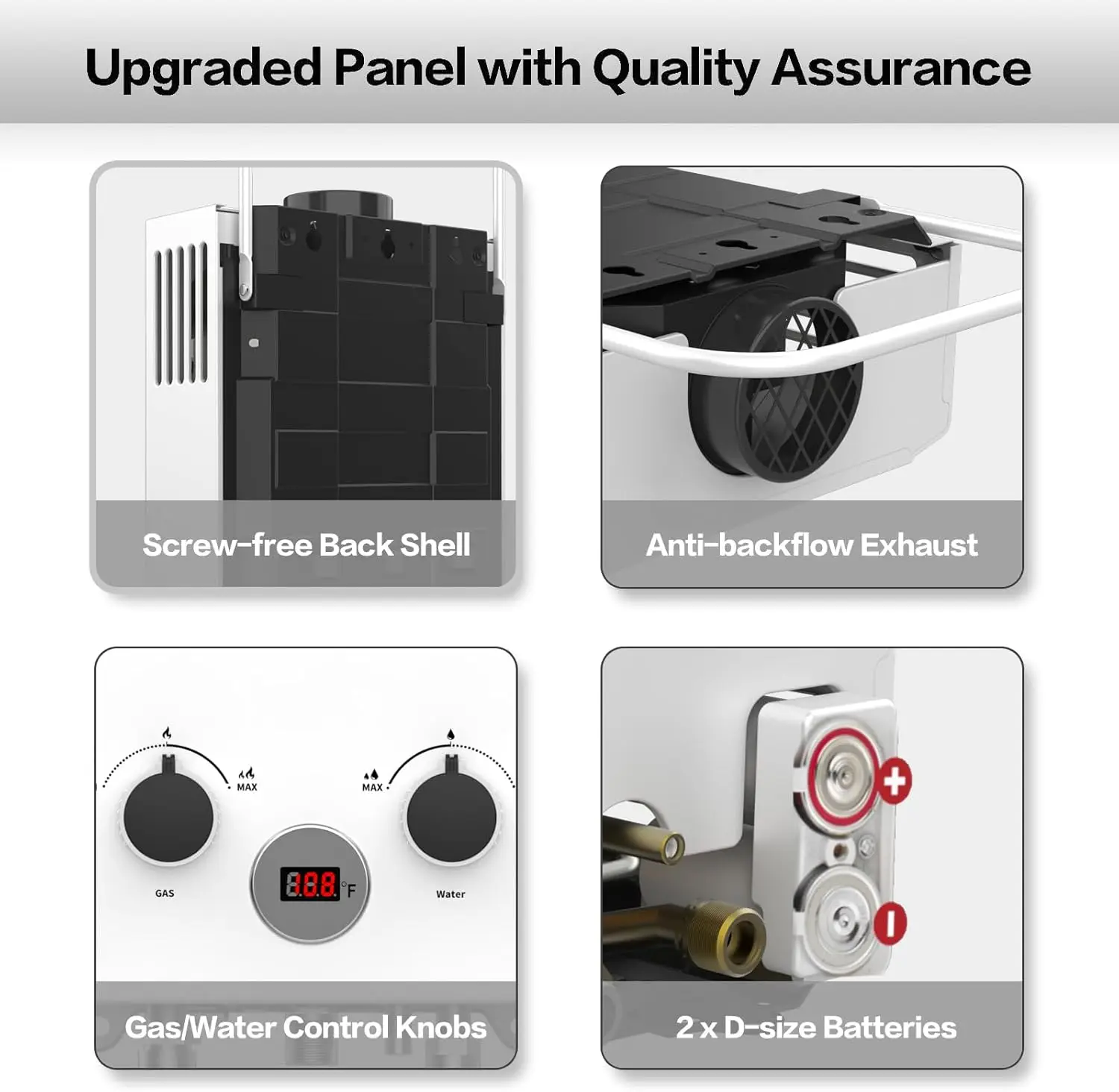 Propaan tankloze waterverwarme - Outdoor Camping Hot Water Heater recensie en prijs