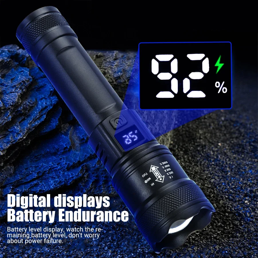 9900lm Krachtige Led Zaklamp B - Outdoor Camping Adventure Lamp recensie en prijs