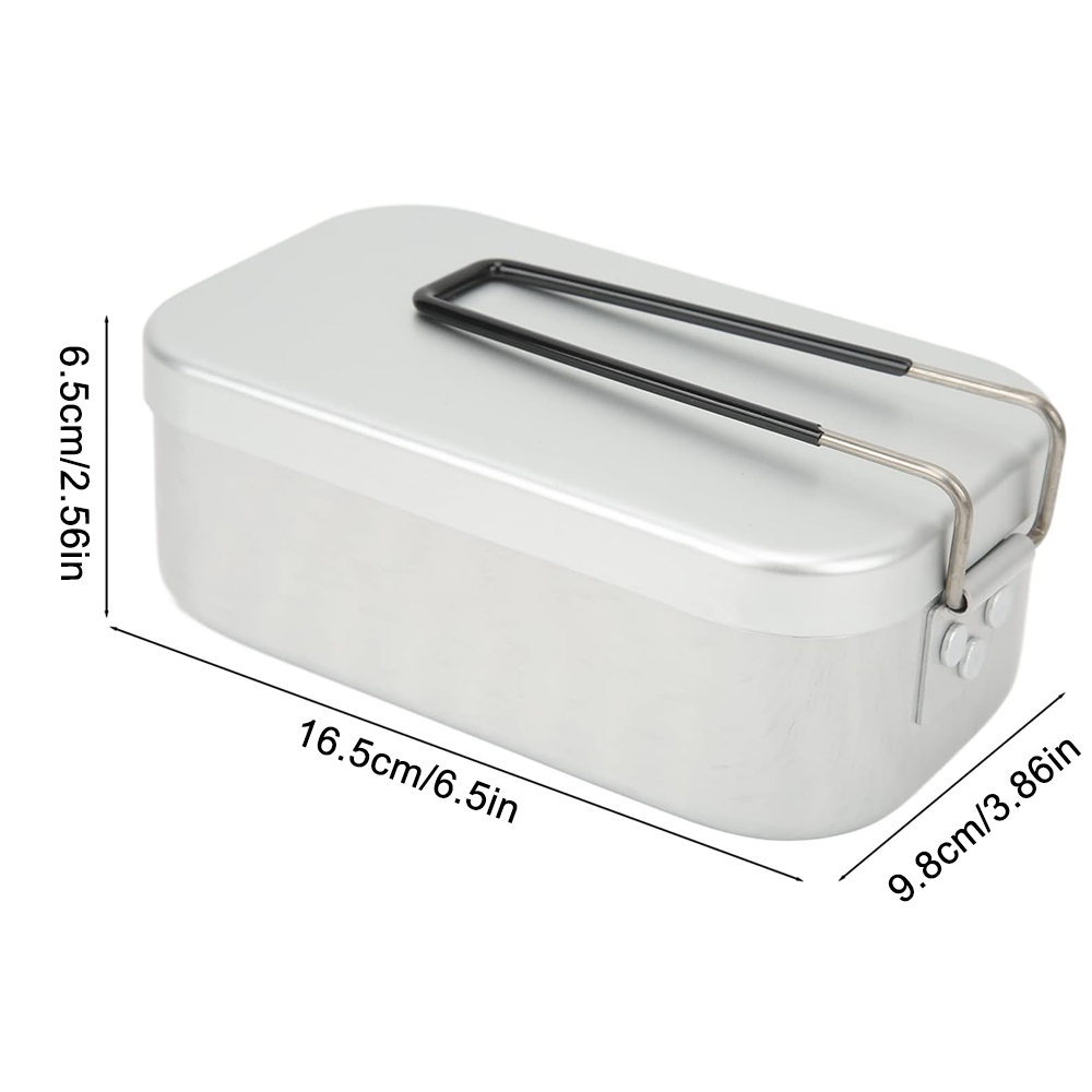 800ML Aluminium Lunchboxen Out - Camp Utensil Set recensie en prijs