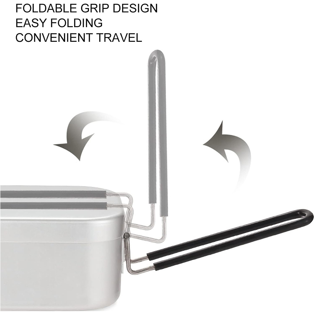 800ML Aluminium Lunchboxen Out - Camp Utensil Set recensie en prijs