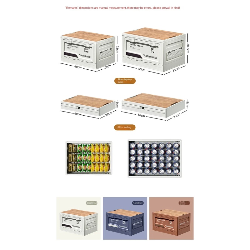 Opbergbox voor buiten, opvouwb - Outdoor Camping Folding Storage Box recensie en prijs