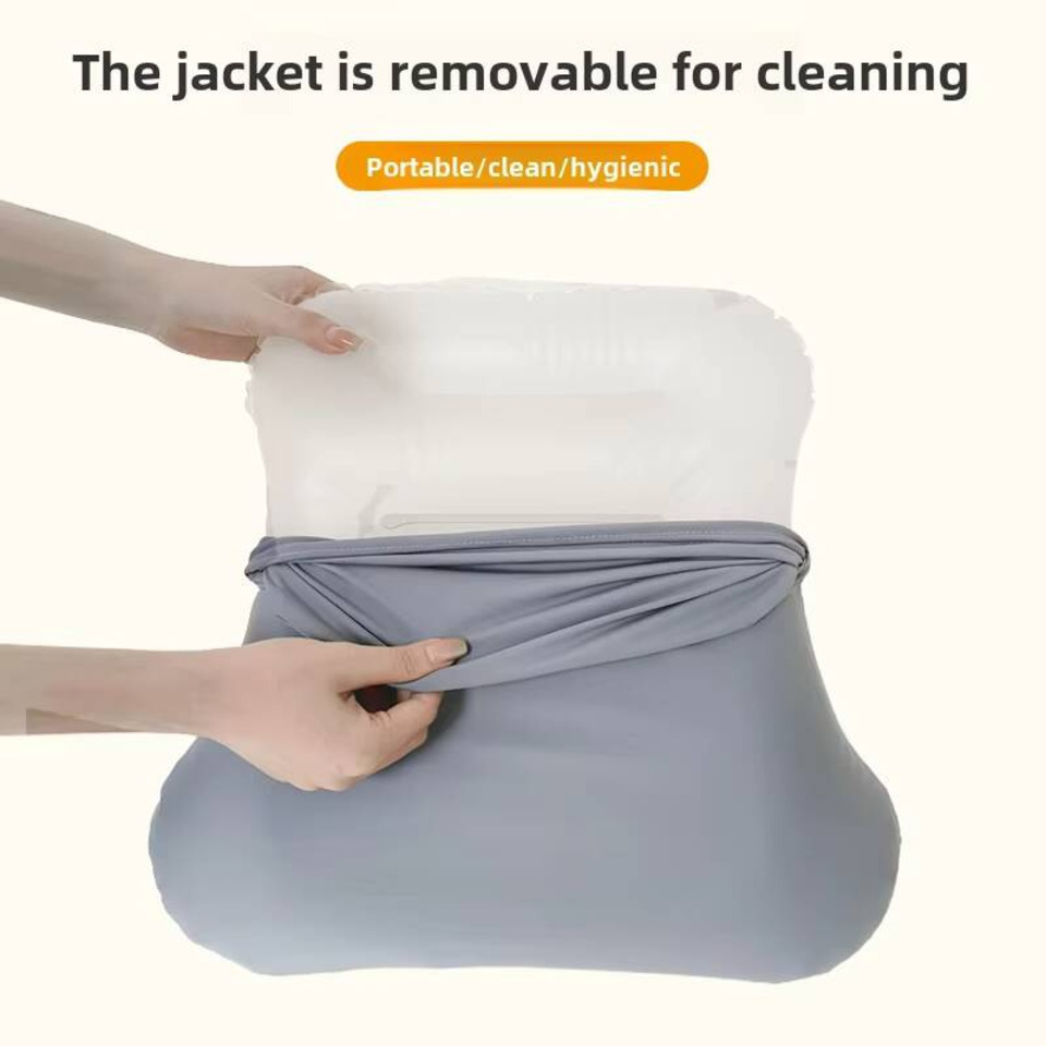 Opblaasbaar lendensteunkussen  - Camp Pillow Compressible recensie en prijs