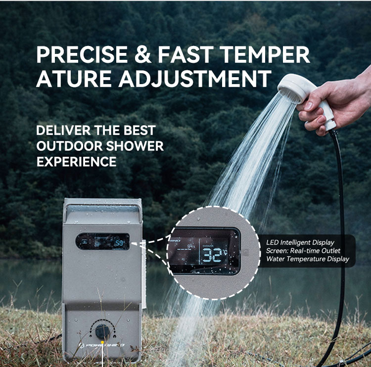 Powerhino Buitenwaterverwarmer - Outdoor Camping Hot Water Heater recensie en prijs