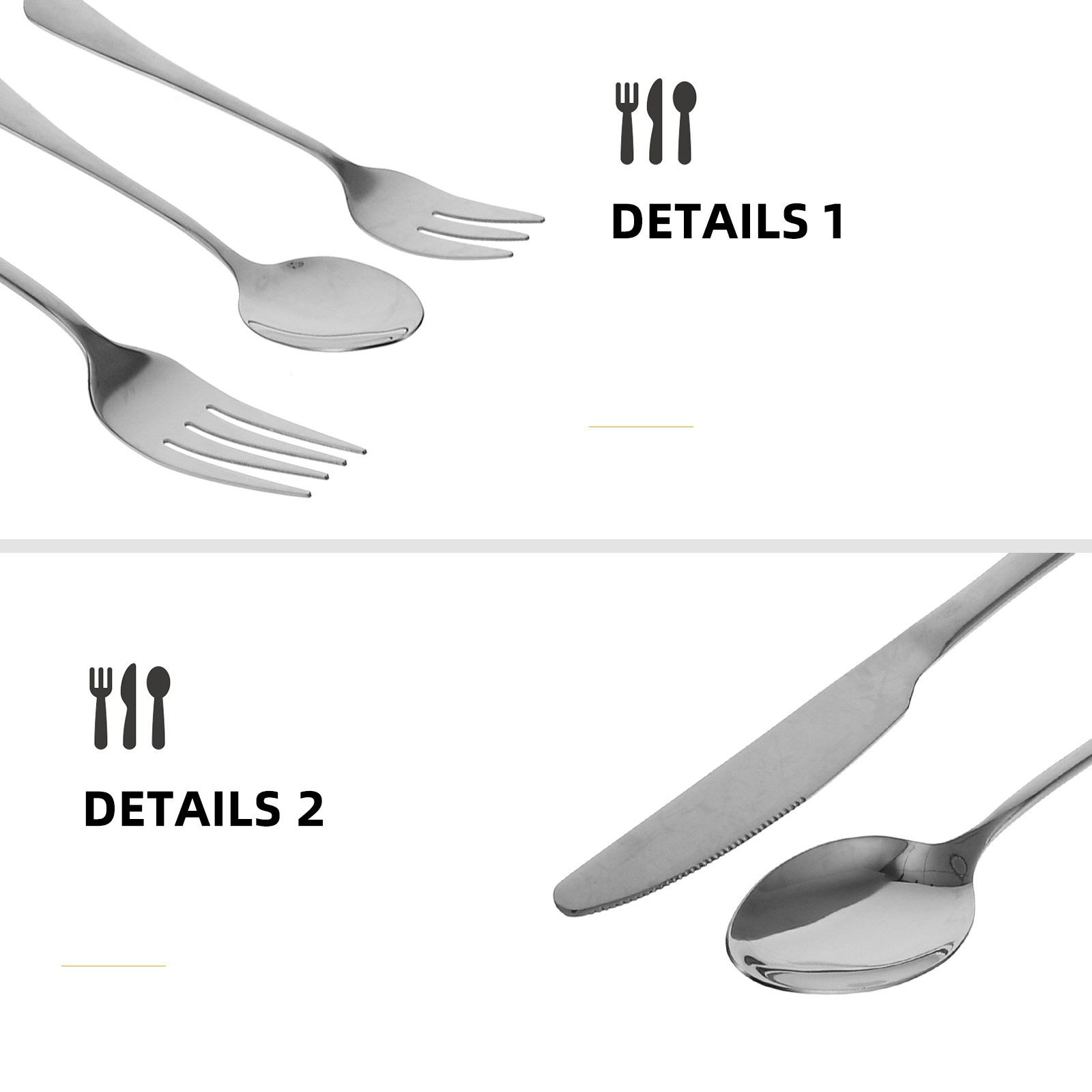 9-delige draagbare roestvrijst - Camp Utensil Set recensie en prijs