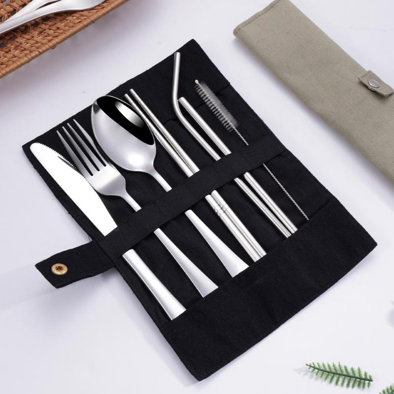 8 stks/set Servies Reizen Best - Camp Utensil Set recensie en prijs