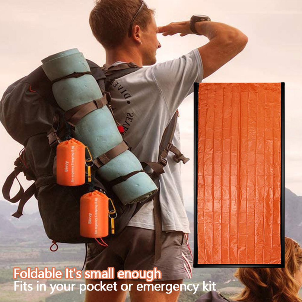 Draagbare waterdichte noodover - Outdoor Camping Sleeping Bag recensie en prijs