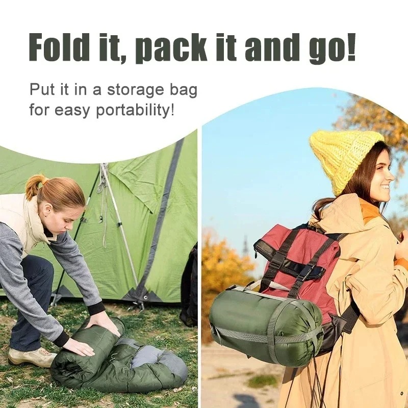 Lichtgewicht 4-seizoenen warme - Outdoor Camping Sleeping Bag recensie en prijs