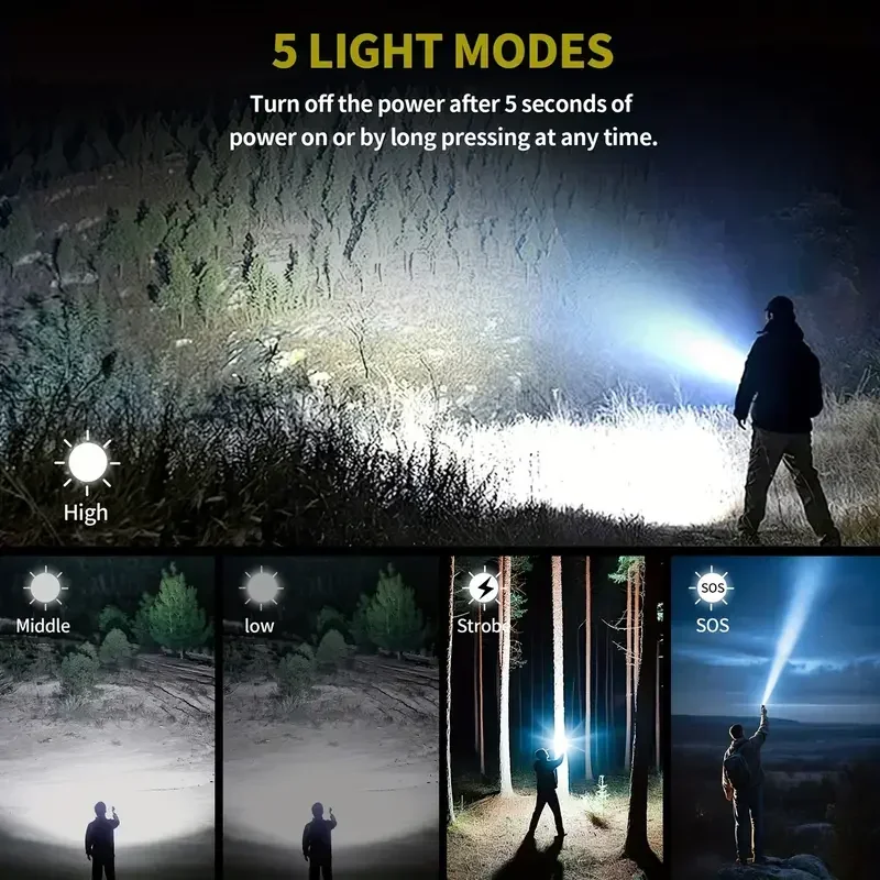 Ultra krachtige zaklamp Concen - Outdoor Camping Adventure Lamp recensie en prijs
