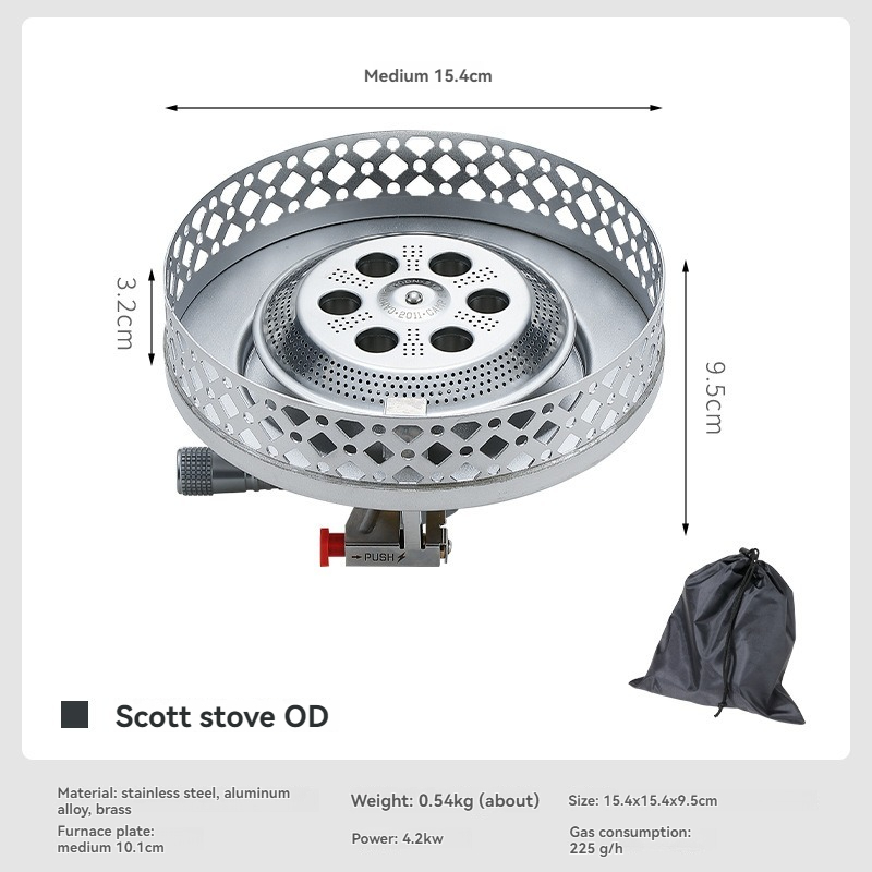 OD-4 Scott High Mountain Stove - Outdoor Camping Heater For Tent recensie en prijs