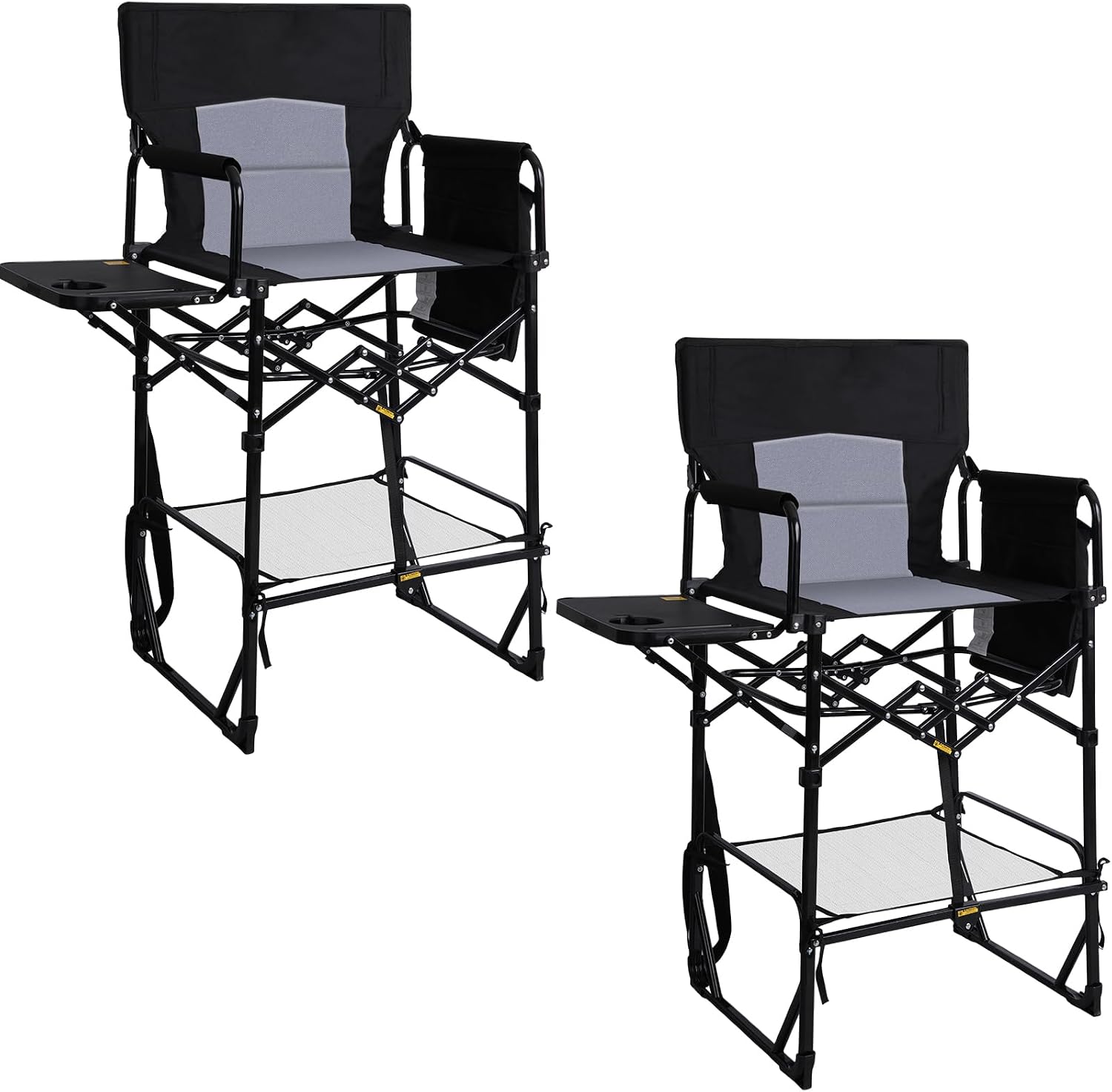 2-pack extra hoge opvouwbare c - Outdoor Camping Table With Storage recensie en prijs