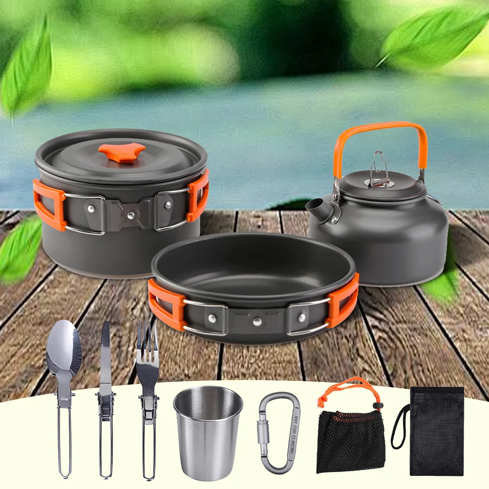 Campingkookgerei Set Ketel Pot - Camp Utensil Set recensie en prijs