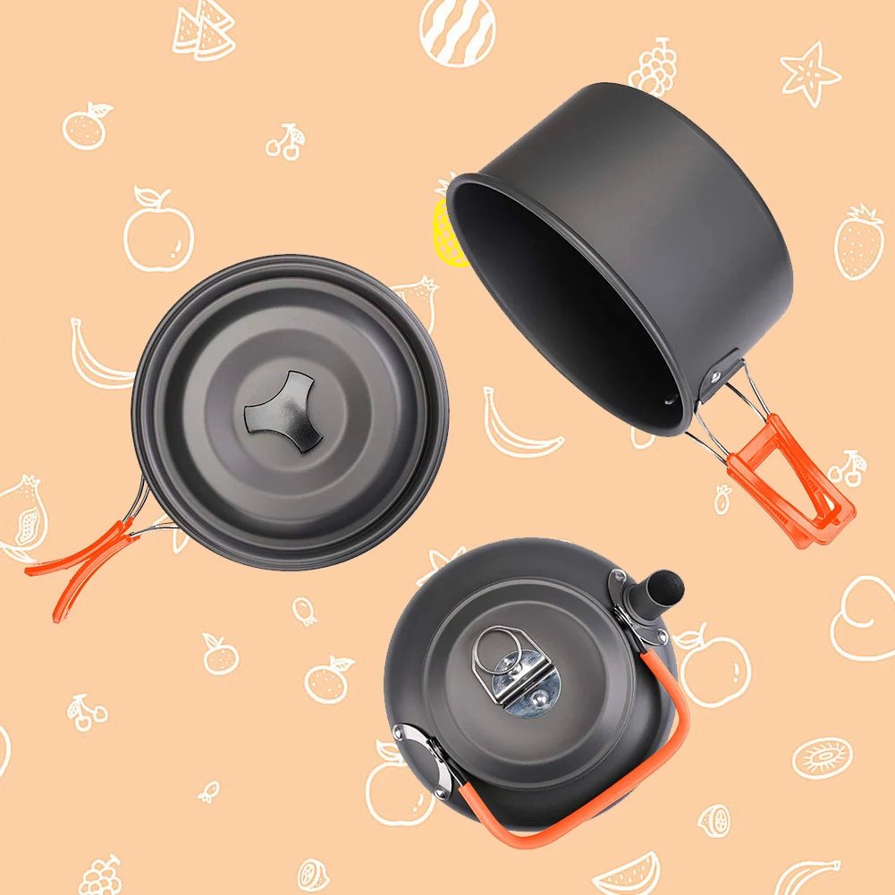 Campingkookgerei Set Ketel Pot - Camp Utensil Set recensie en prijs