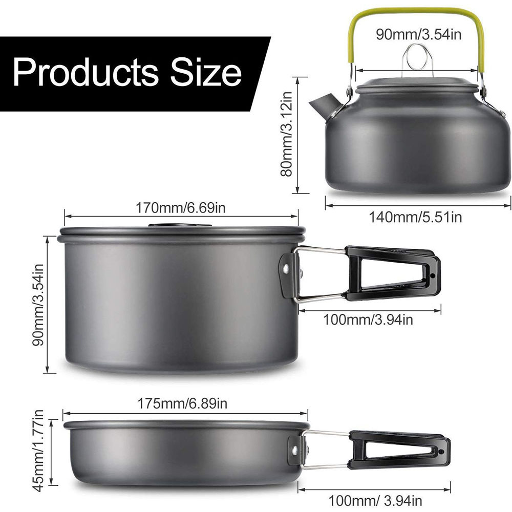 Outdoor kookgereiset voor kamp - Camp Utensil Set recensie en prijs