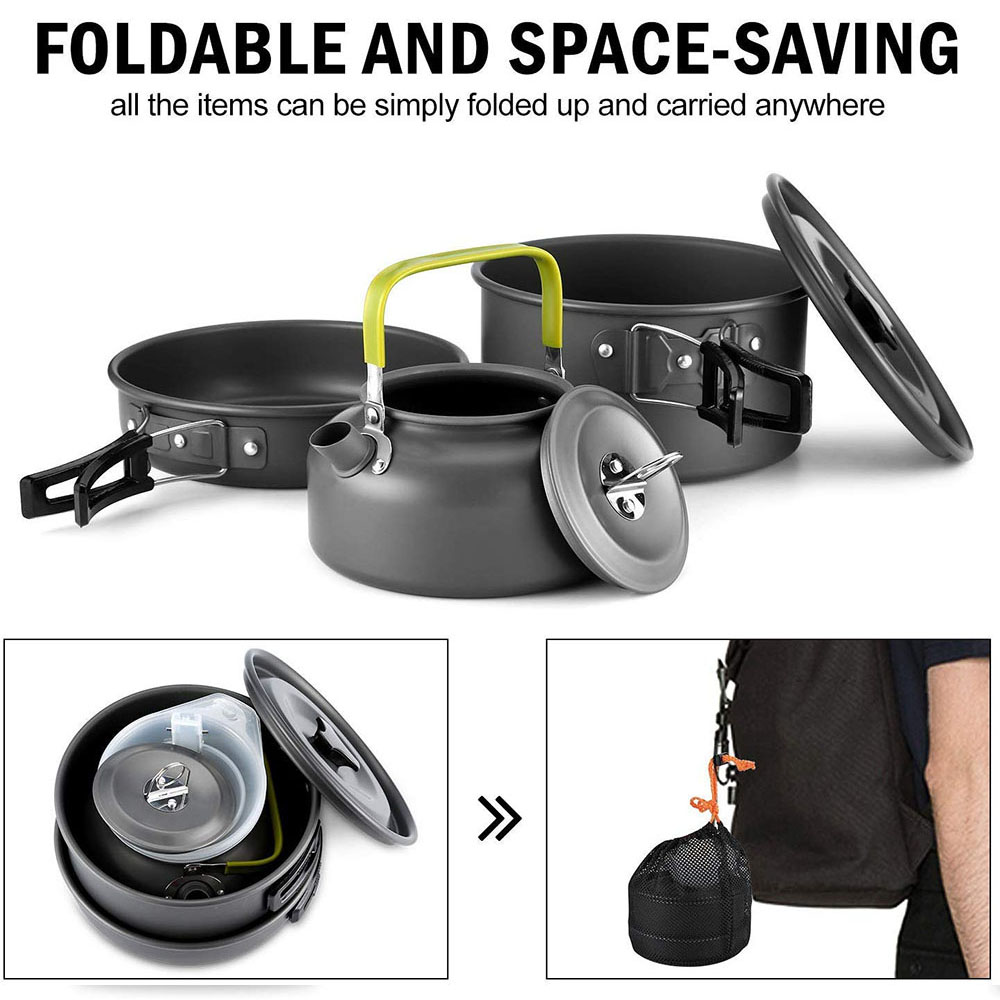 Outdoor kookgereiset voor kamp - Camp Utensil Set recensie en prijs
