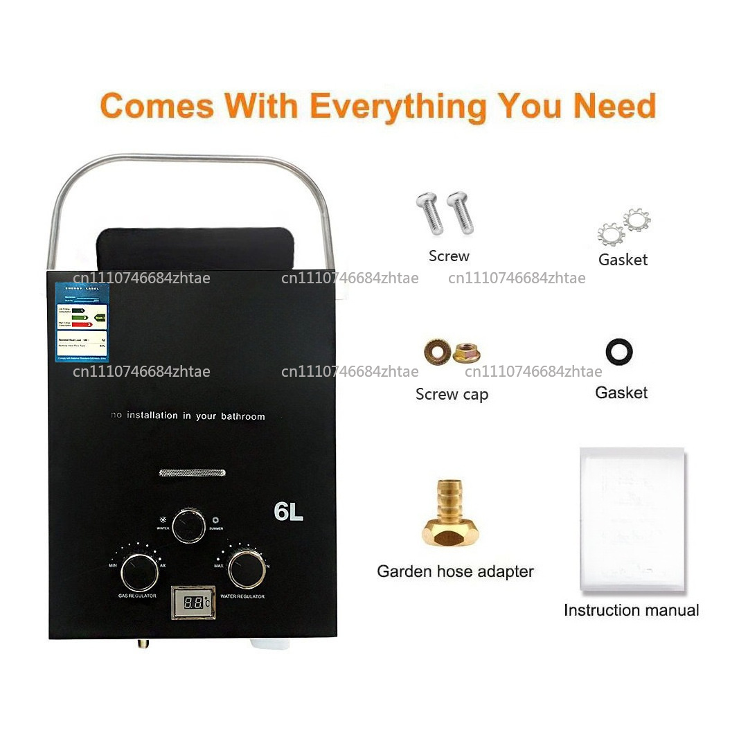 Propaan LPG Gas Tankless Boile - Outdoor Camping Hot Water Heater recensie en prijs
